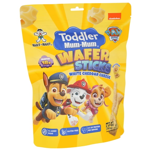 Want-Want - Snacks Wafer Cheddar Cheese - 2.47 Oz, Case of 6