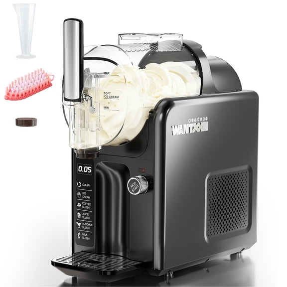 WantJoin 72 oz 2-in-1 Countertop Frozen Drink and Slushie Machine with 6 Preset Modes
