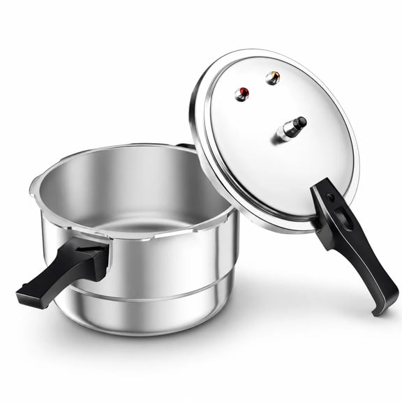WantJoin Pressure Cooker,8.5 QT Aluminum Stovetop Pressure Cooker,Induction Compatible,Commercial