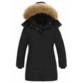 thumbnail image 1 of Wantdo Girl's Coat Insulated Winter Coat Puffer Parka Jacket Outerwear Jacket Black 10/12, 1 of 11