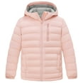 thumbnail image 1 of Wantdo Girl's Winter Coat Packable Winter Jacket Light Puffer Jacket Waterproof Coat Pink 10/12, 1 of 10