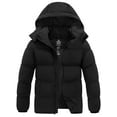 thumbnail image 1 of Wantdo Men‘s Winter Coat Recycled Puffer Jacket Waterproof Winter Jacket with Hood Black L, 1 of 10