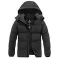 thumbnail image 1 of Wantdo Men's Winter Coat Waterproof Puffer Jacket Heavy Winter Jacket with Hood Dark Gray S, 1 of 8
