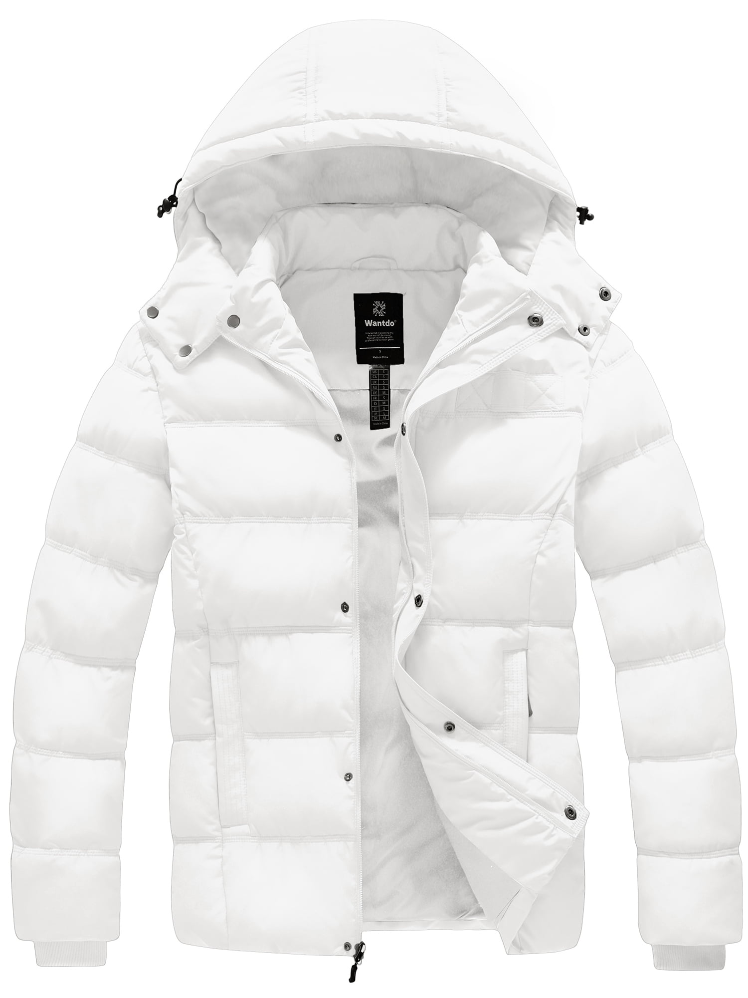 1着でも送料無料 Winter Men's Wantdo Jacket Coat Puffer Winter Quilted Clothing