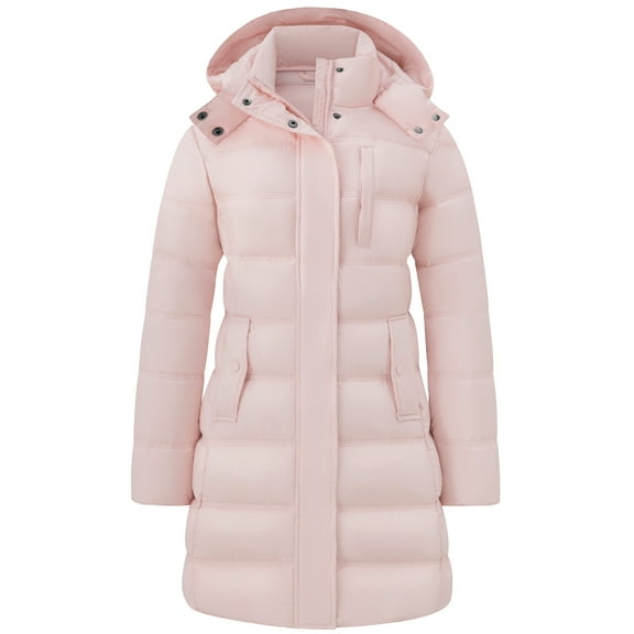 Wantdo Women's Autumn Lightweight Puffer Jacket Soft Breathable Hooded Winter Coat Pink M