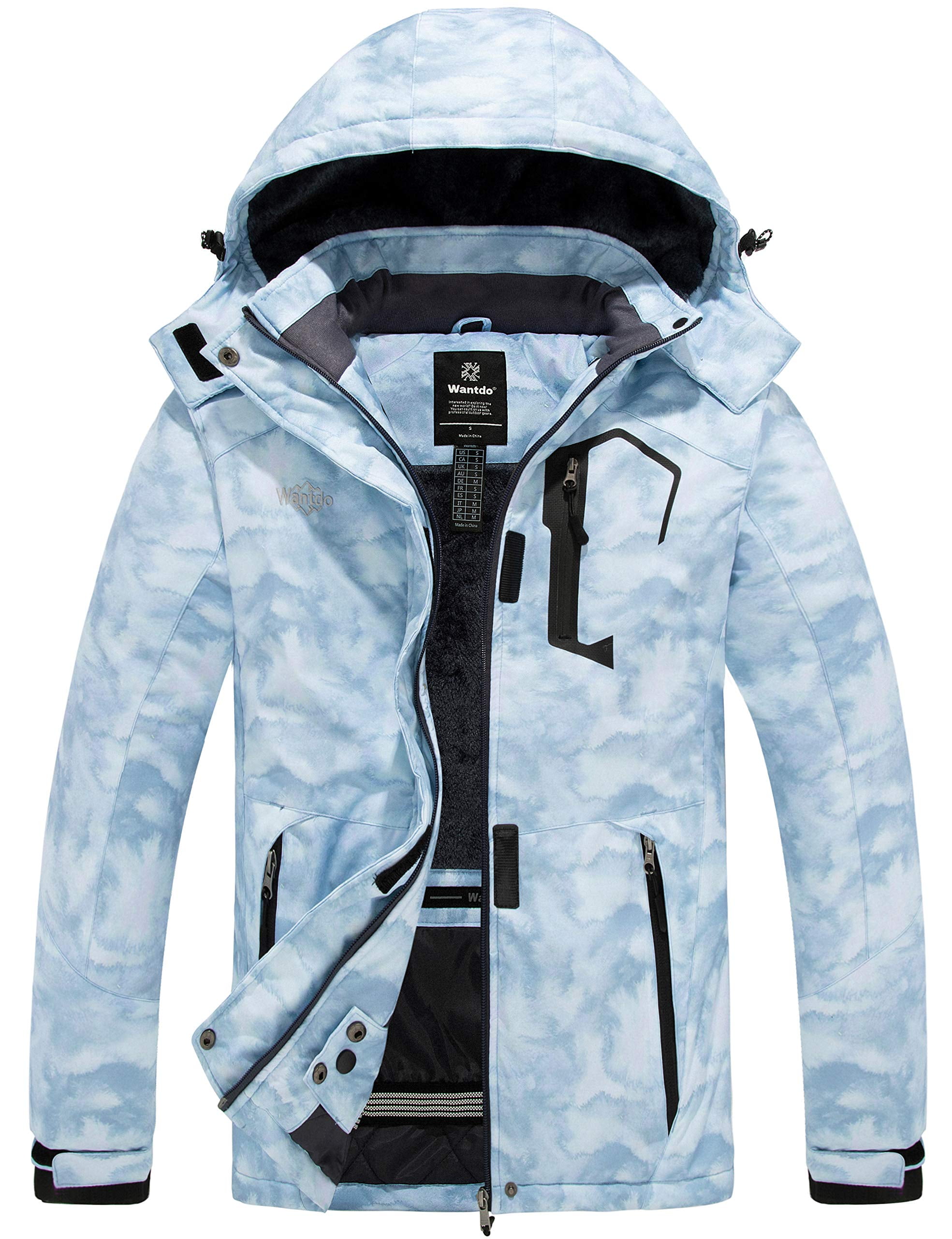 Waterproof Ski Jacket Wantdo Jacket Women's Ski Jacket Wantdo