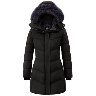 Fur Collar Dkny Packable Down Coat Long Puffer Dkny Grey Puffer Coat DKNY Sport Womens Metallic Packable  Puffer Coat