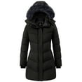 thumbnail image 1 of Wantdo Women's Winter Coat Waterproof Winter Jacket Waterproof Jacket Quilted Parka Jacket Black L, 1 of 8