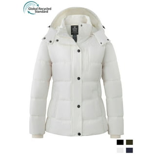 ダウンジャケット・コート Women Bubble Jackets 2580WB433 White Bubble Jacket Womens