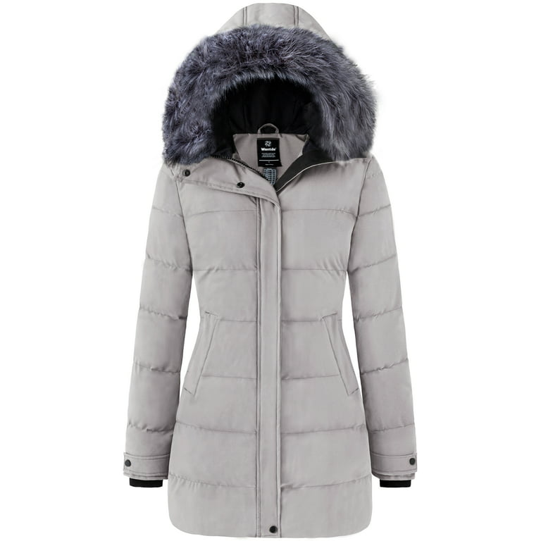 Wantdo Women's Long Thick Winter Coats Winter Coat Puffer Coat