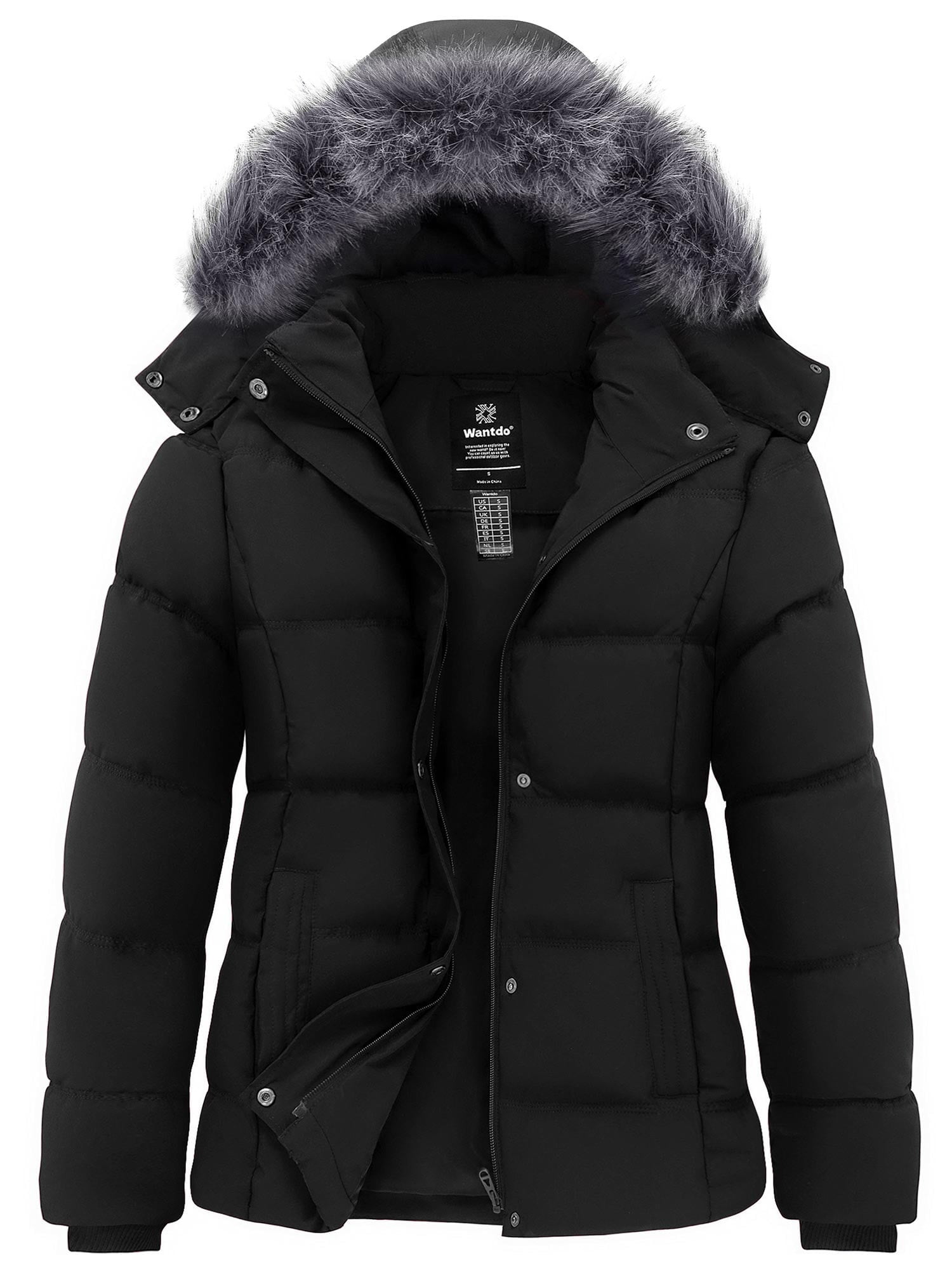 Wantdo Women's Winter Jacket Quilted Puffer Jacket Recycled Wantdo Women's Winter Jacket Quilted Puffer Jacket Recycled