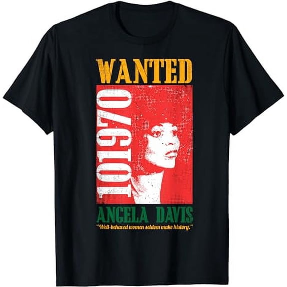 Wanted Davis Inspirational Black History Month Gift T-Shirt