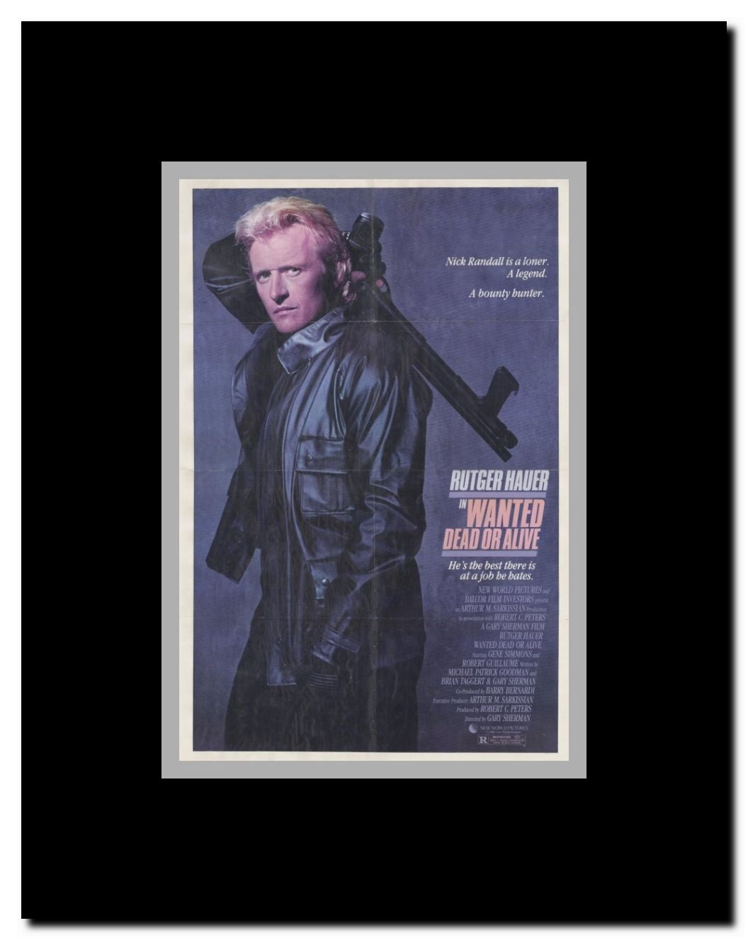 Wanted Dead or Alive Framed Movie Poster