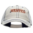 thumbnail image 1 of Wanted Embroidered Low Profile Special Cotton Mesh Cap - Putty OSFM, 1 of 5