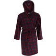 thumbnail image 1 of Wanted  Fleece Hooded Flannel Robe (Men), 1 of 3