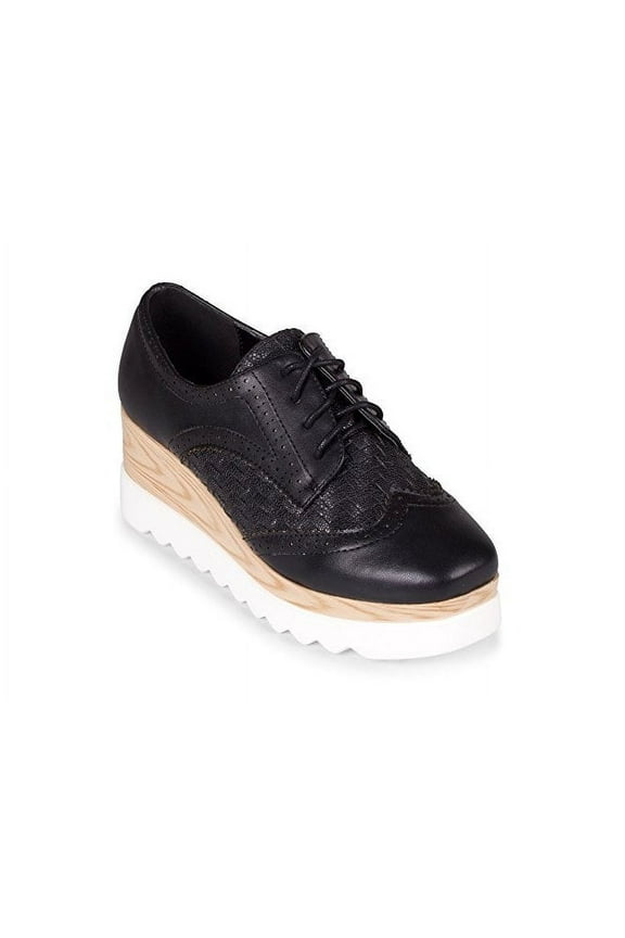 Wanted Gallaway Lace up Platform Wedge Oxford