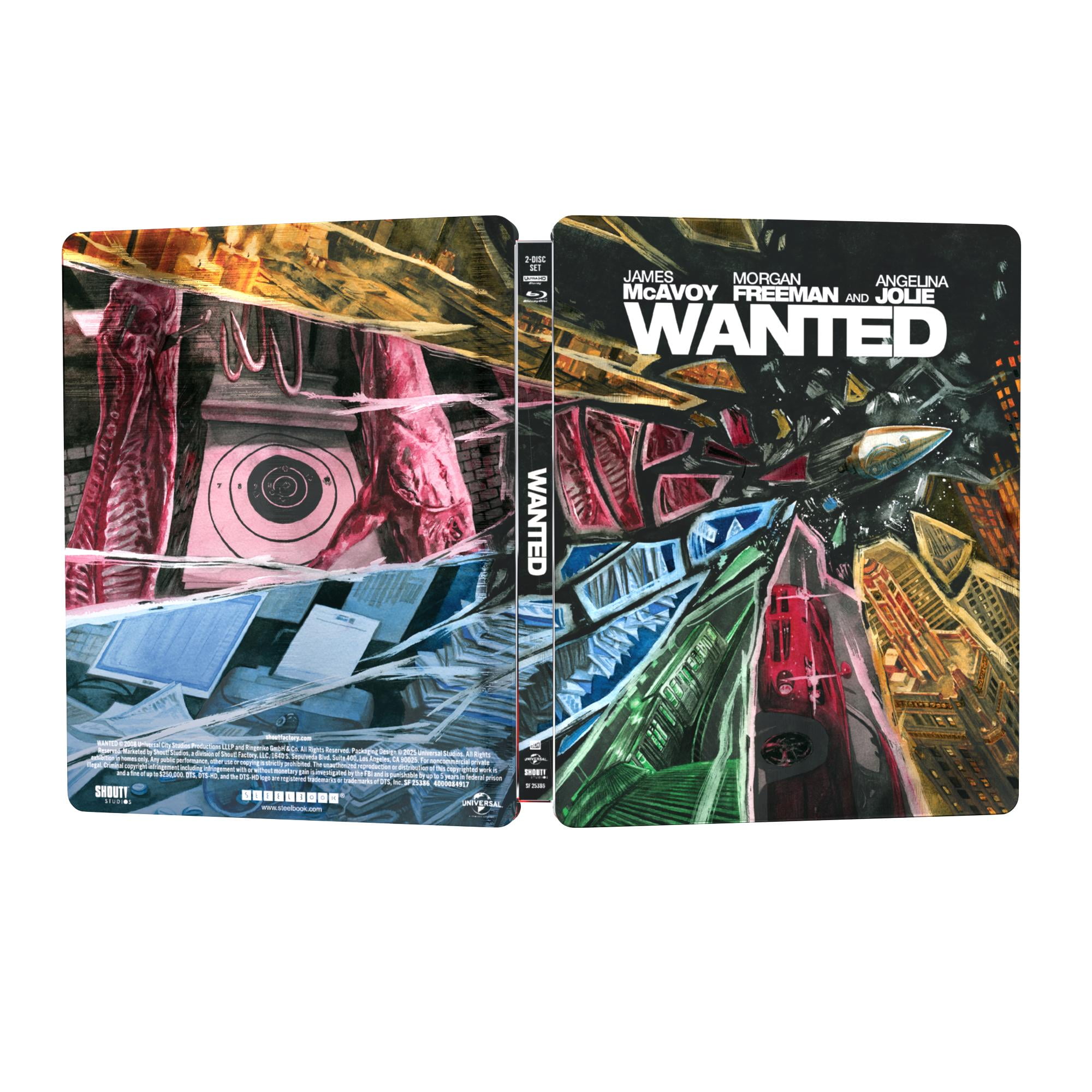 Wanted (Steelbook) (4K Ultra HD + Blu-ray), Action, Shout