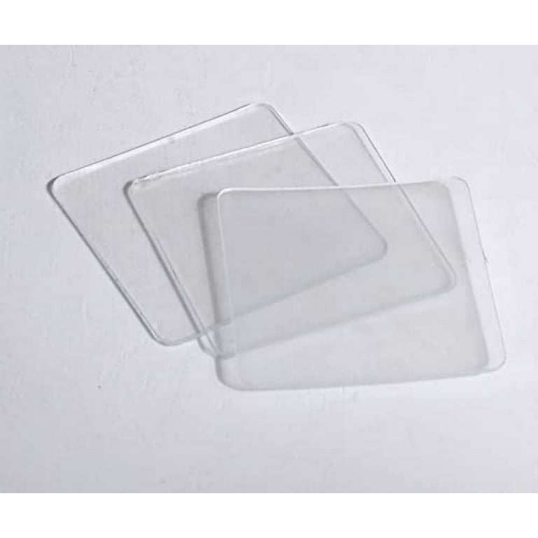 Wantong Reusable Double Sided Strong Transparent Tape,Adhesive Strips Heavy  Duty More Than 20lb,20-Strips,for Paste Items Such as Hooks Photos
