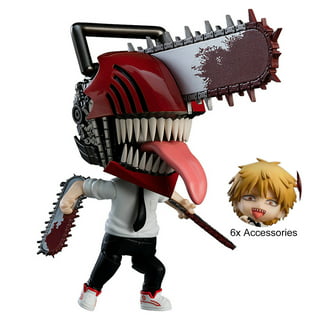 DraggmePartty Chainsaw Man Anime Character Power Denji Action