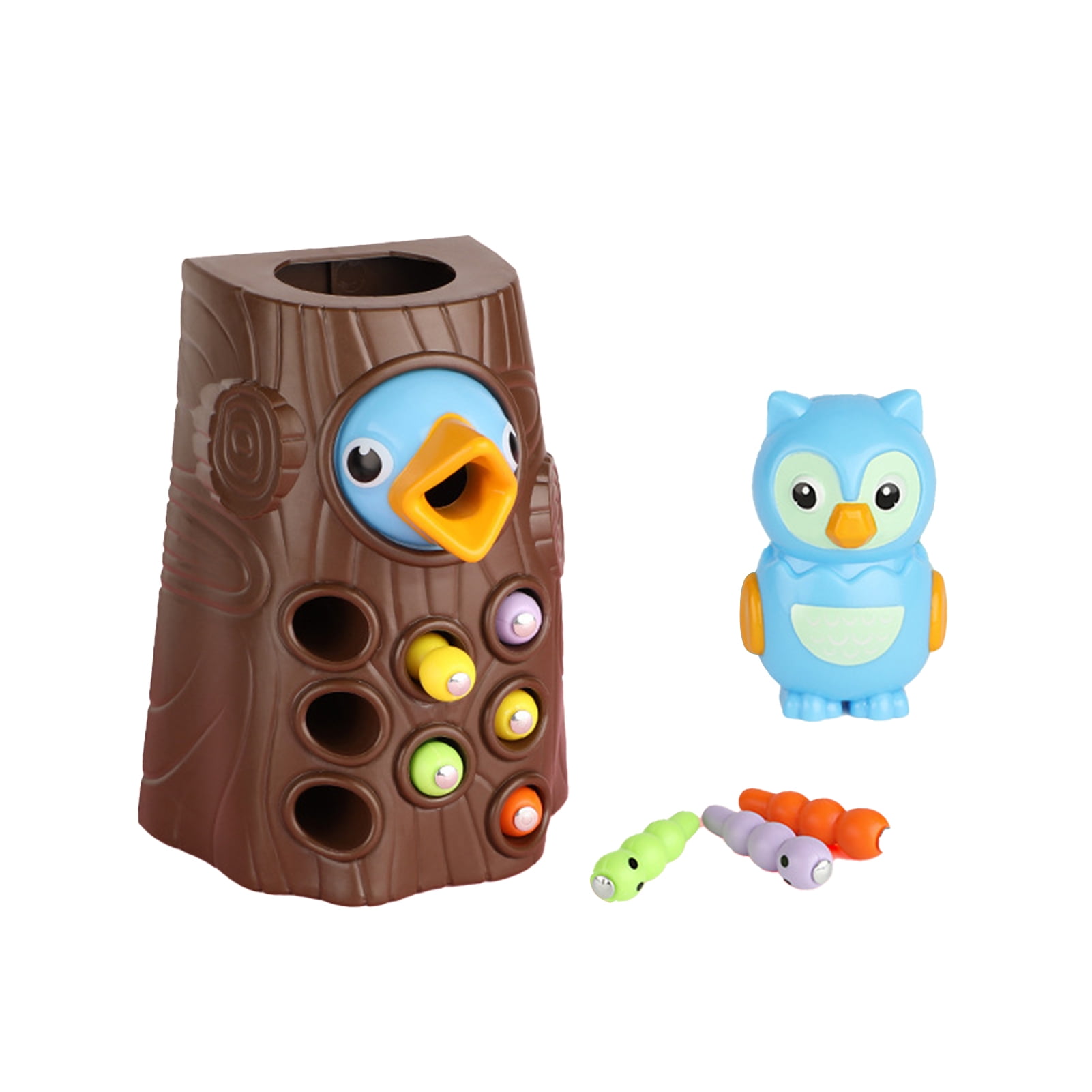 Wanwan Engaging Toddler's Magnetic Woodpecker Catch Feed Game – Fine