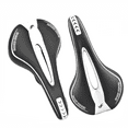thumbnail image 1 of Wanyifa Bike Seat Saddle Bicycle Seat Breathable Soft Seat with Hollow Central Relief Zone Mountain Bike Seat for Men and Women,White, 1 of 9