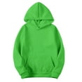 thumbnail image 1 of WGIZCVO Mens Hoodies Classic Fashion Long Sleeve Plain Pullover Tops Casual Basic Hooded Sweatshirt with Pocket, 1 of 6