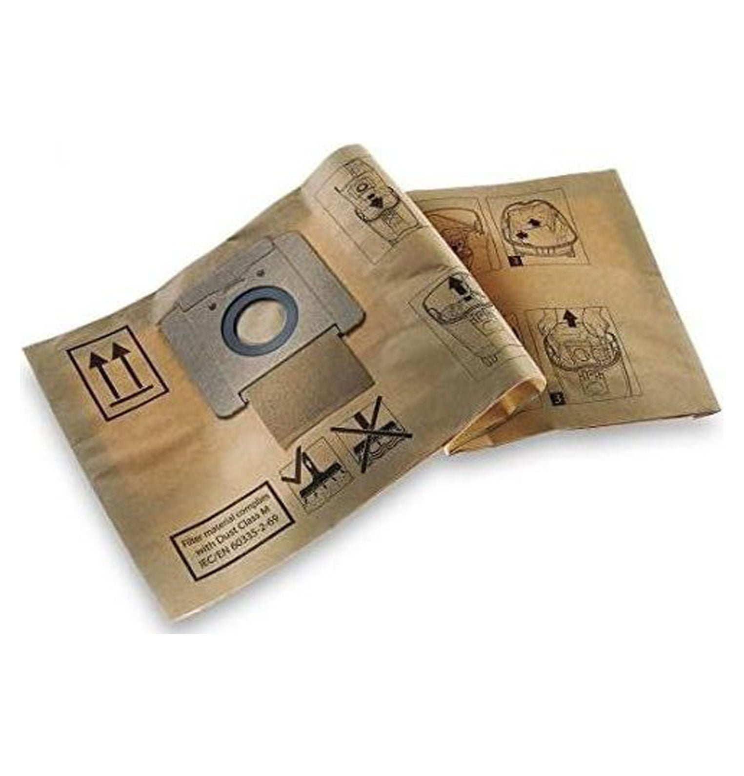 Wap 10 Gallon SQ10/SQ4 Vacuum Filter Bags (Pack of 5)