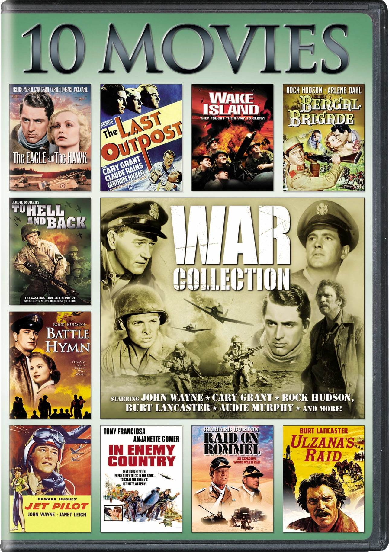 10 Film Collection: Stories of WWII (DVD, 2-Disc Set) L08