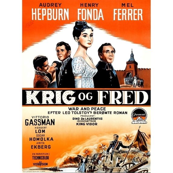 War And Peace Movie Poster Masterprint