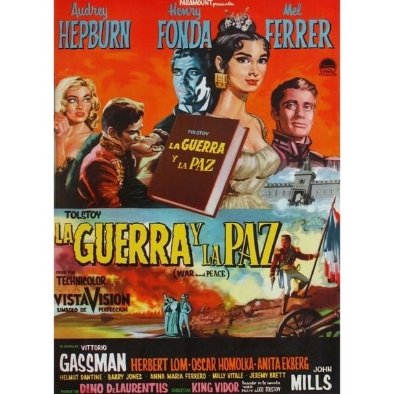 War And Peace Movie Poster Masterprint