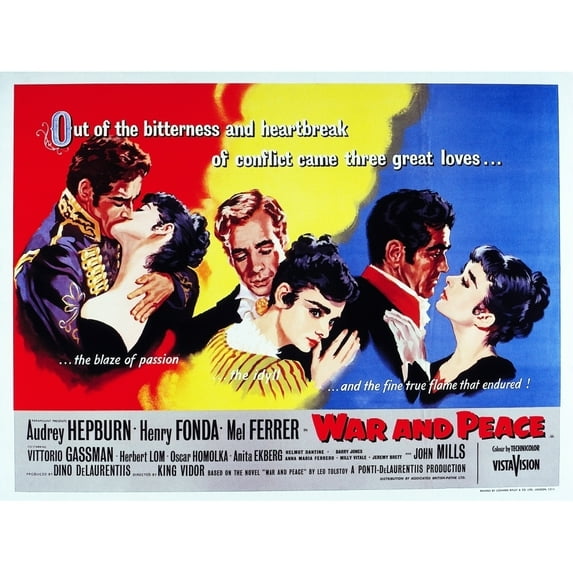 War And Peace Movie Poster Masterprint