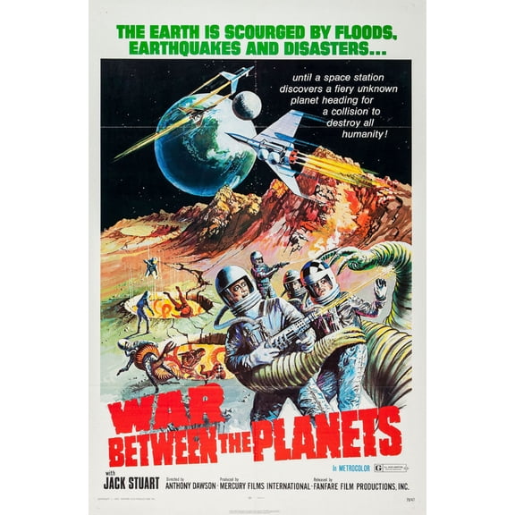 War Between The Planets Mini Poster 11Inx17In Poster 11x17 poster