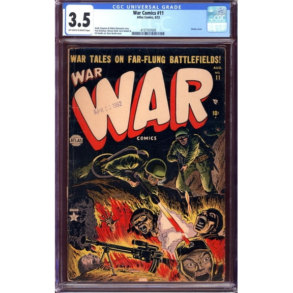 War Comics #11 - CGC 3.5 Comic Book
