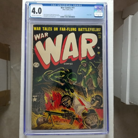 War Comics #11 - CGC 4 Comic Book