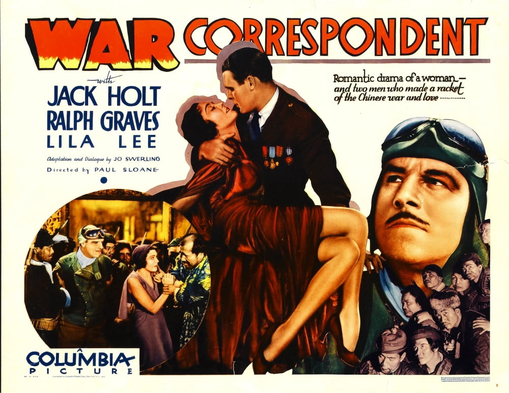War Correspondent Canvas Art -  (28 x 22)