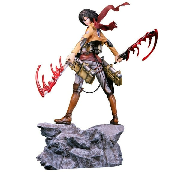 War Damaged Version (Levi Ackerman) Character Model 35cm Double Headed Figure