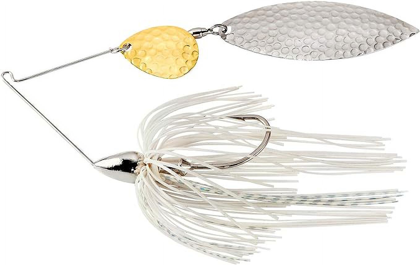 War Eagle Custom Lures Nickel Frame Hammered Tandem Willow Spinnerbait