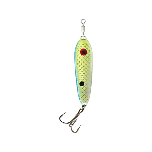 War Eagle Jiggin Spoon 7/8oz Citrus Shad