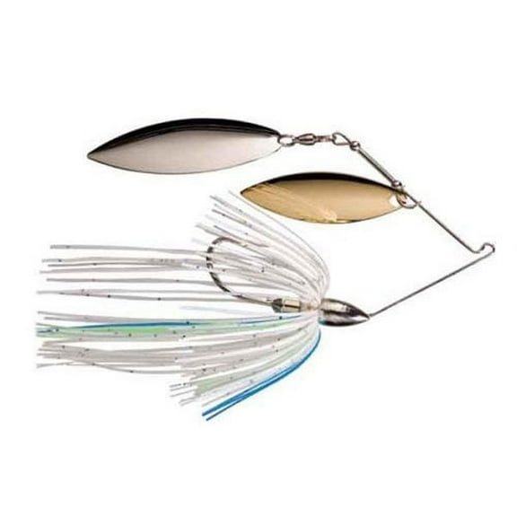 War Eagle Nickel Frame Double Willow Spinnerbaits Blue Herring 3/8 oz.