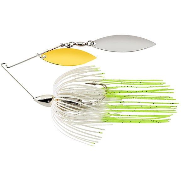 War Eagle Screamin Double Will 1/2oz Nickel Hot White Shad