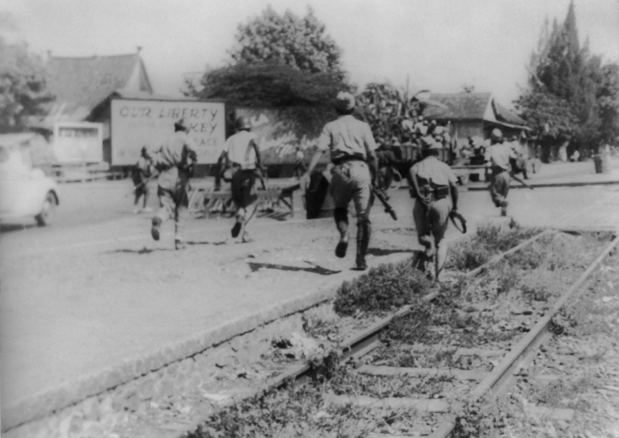 War For Indonesian Independence Began In 1945 Soldiers Running Down war-for-indonesian-independence-began-in-1945-soldiers-running-down