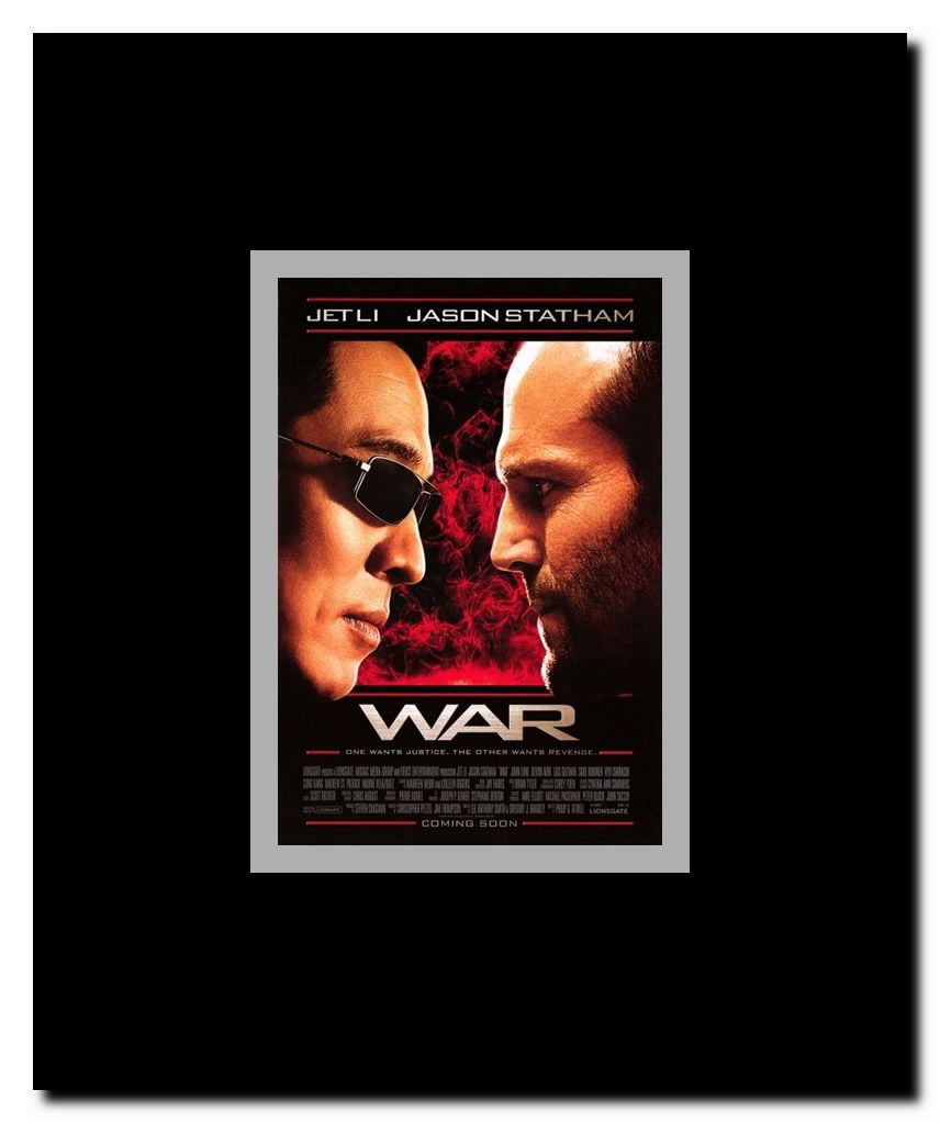 War Framed Movie Poster
