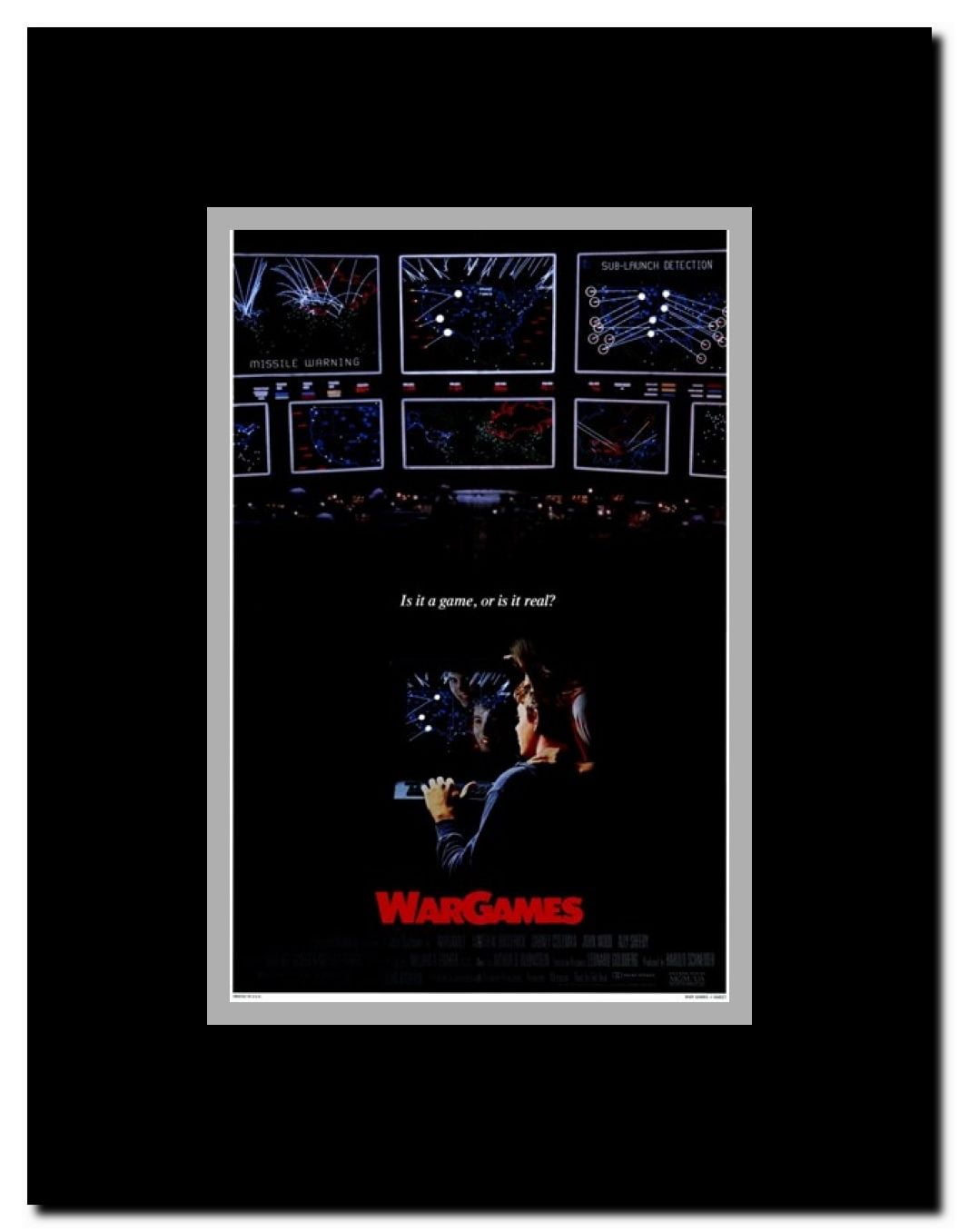 War Games Framed Movie Poster