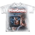 thumbnail image 1 of War Games Men's  Poster Sublimation T-shirt White, 1 of 2