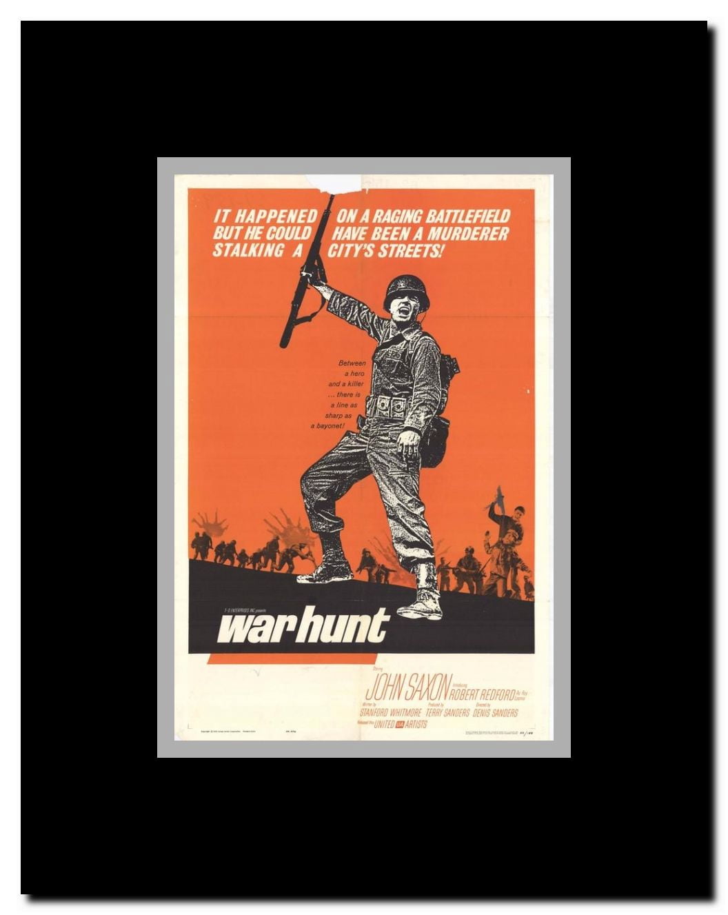 War Hunt Framed Movie Poster