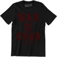 thumbnail image 1 of War Is Over If You Want It To Be Mens Inspired Music Band Motivation T-Shirt, 1 of 4