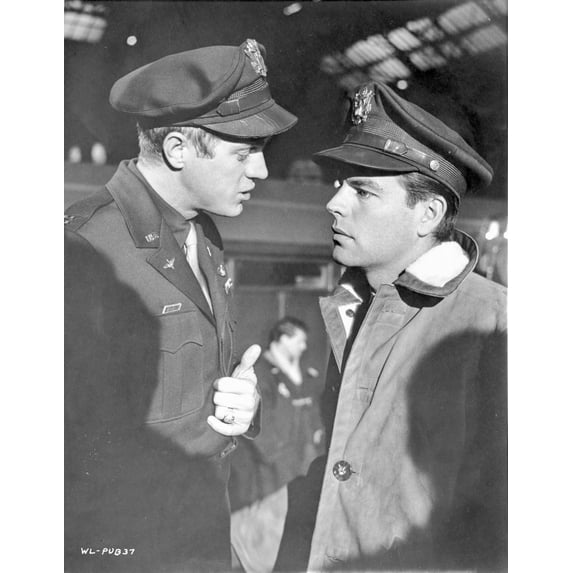 War Lover Two Men Talking Photo Print (24 x 30)