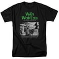 thumbnail image 1 of War Of The Worlds Attack People Poster Adult 18/1 T-Shirt Black, 1 of 2