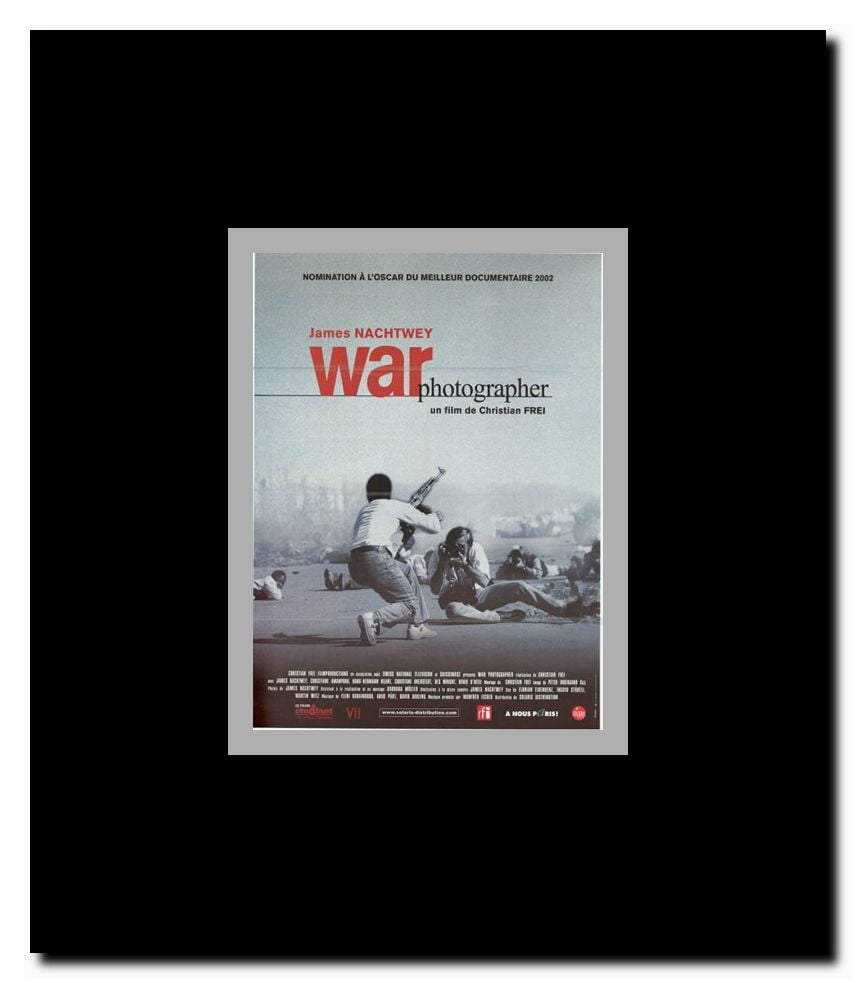 War Photographer Framed Movie Poster