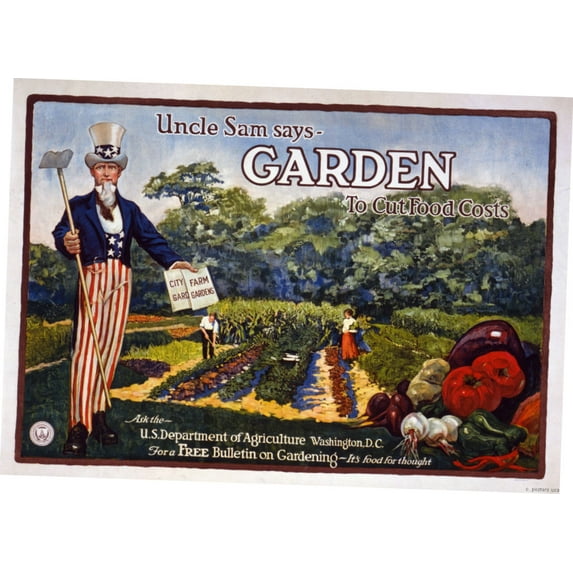 War Propaganda Poster 12x16 Print on Metal Sign 12in x 16in Multi-Color Square Adults Poster Time